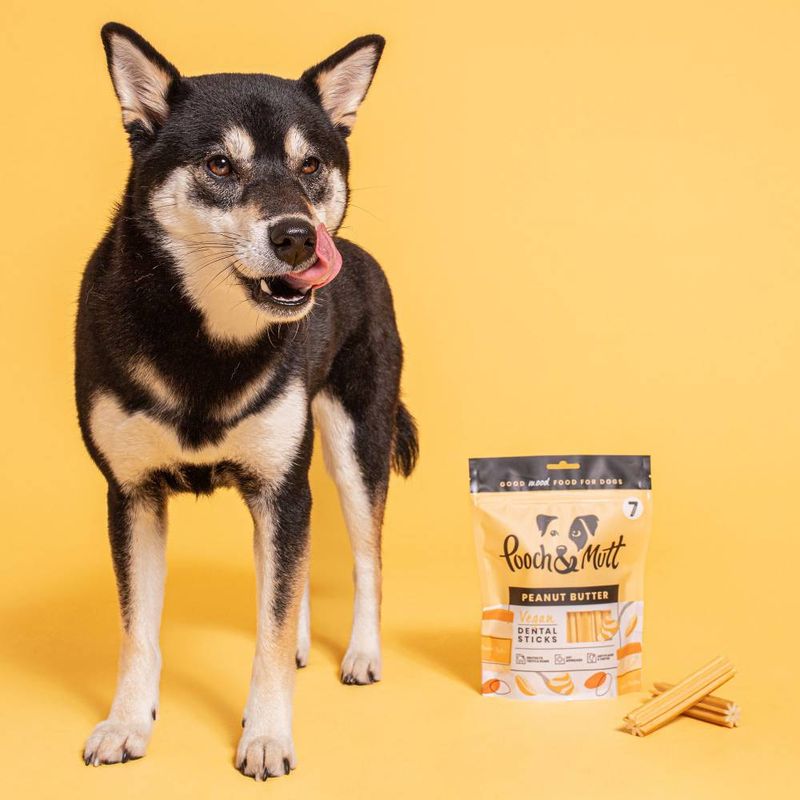 Pooch and Mutt Peanut Butter Dental Sticks 251g || Pooch & Mutt || view 3