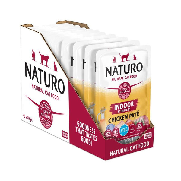 Naturo Sterilised Pouches - Chicken Paté || Naturo || view 1