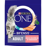 PURINA ONE Adult Salmon & Whole Grains Dry Cat Food || Purina One || view 2