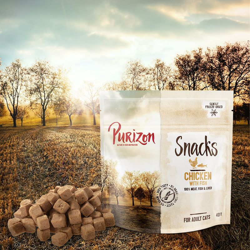 Purizon Cat Snacks - Grain-Free Chicken & Fish || Purizon || view 2
