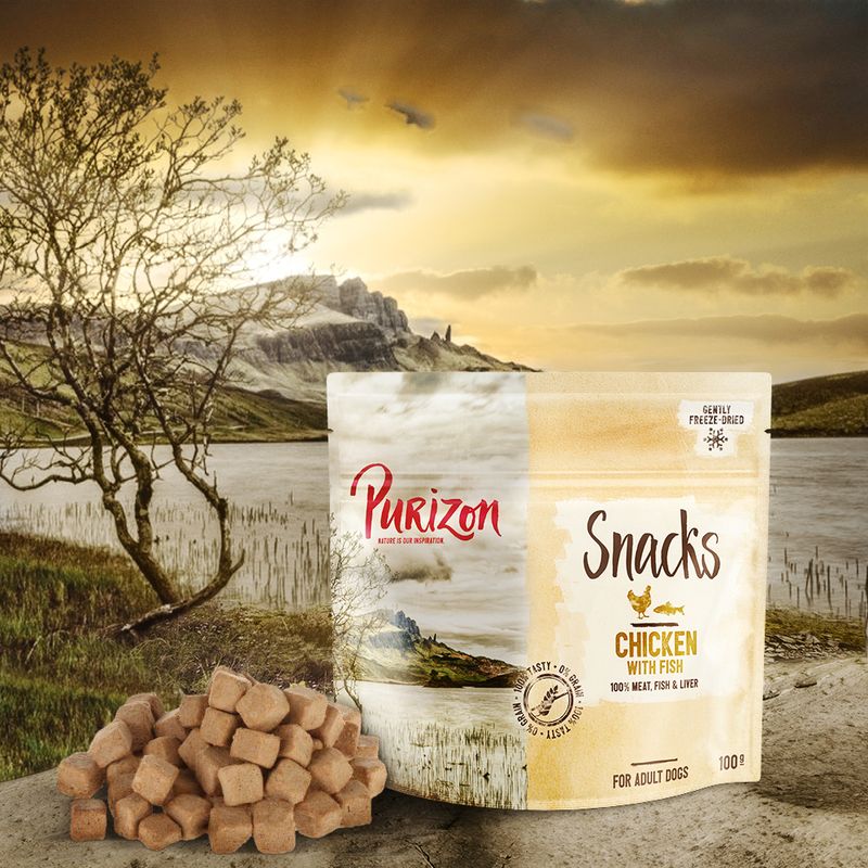 Purizon Dog Snacks Grain-Free Saver Pack 3 x 100g || Purizon || view 9