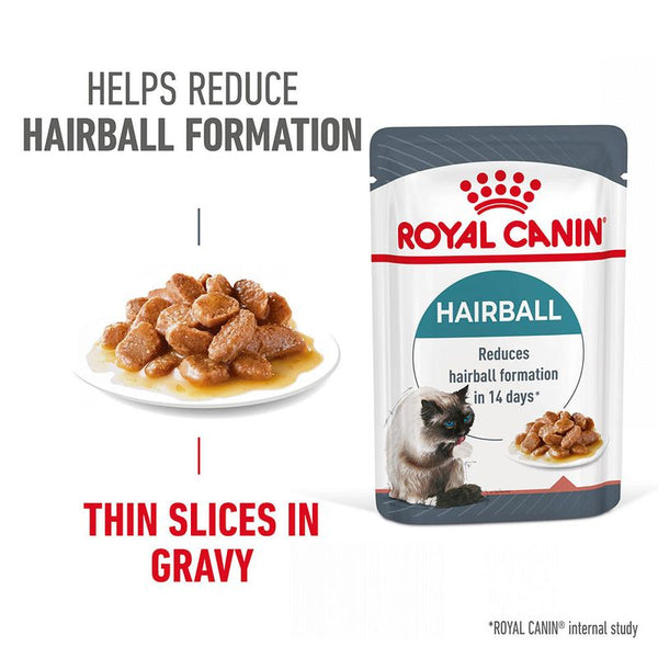 Royal Canin Hairball Care in Gravy || undefined || view 1