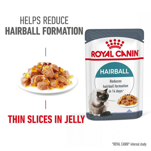 Royal Canin Hairball Care in Jelly || Royal Canin Care Nutrition || view 1