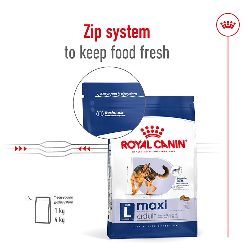 Royal Canin Maxi Adult || Royal Canin Size || view 12