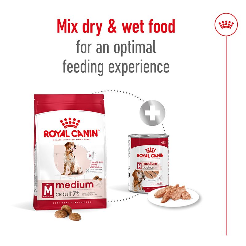 Royal Canin Medium Adult 7+ || Royal Canin Size || view 8