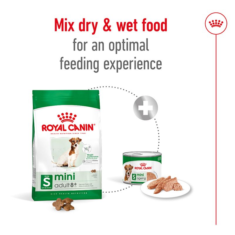 Royal Canin Mini Adult 8+ || Royal Canin Size || view 8