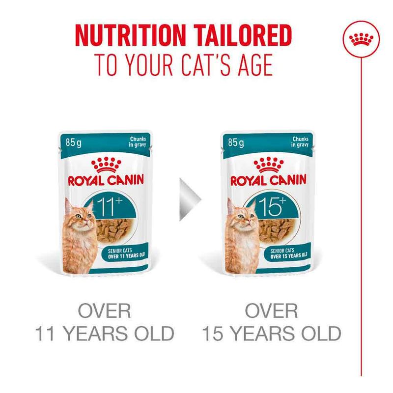 Royal Canin Ageing 11+ Chunks in Gravy