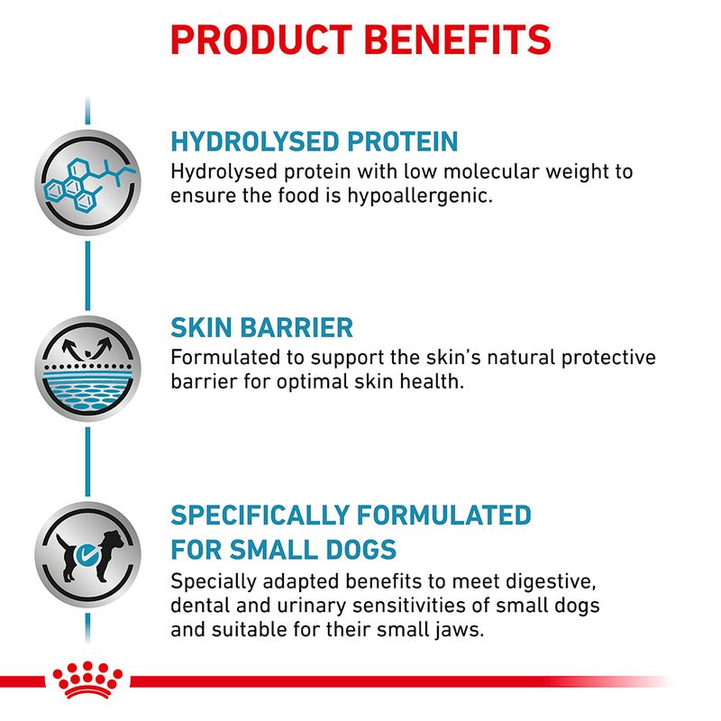 Royal Canin Veterinary Canine Hypoallergenic Small Dog || Royal Canin Veterinary Diet || view 3