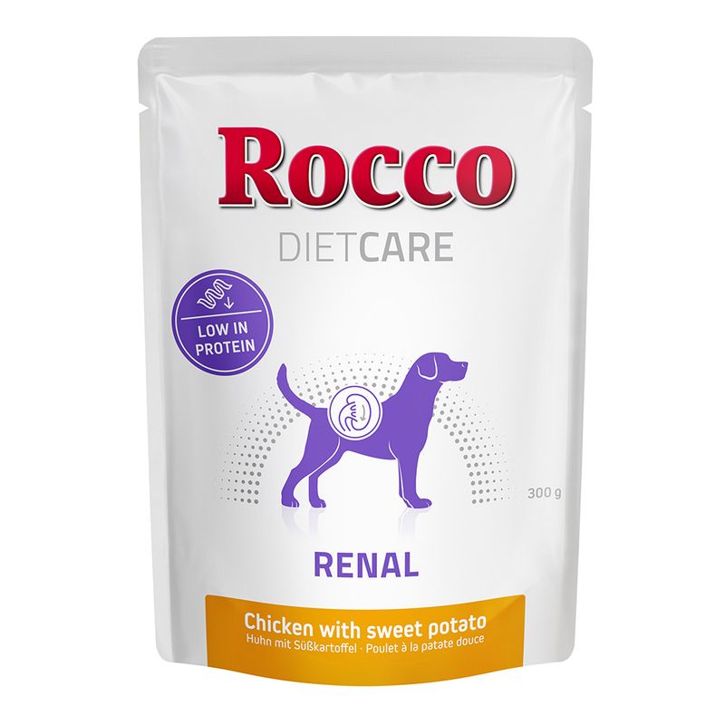 Rocco Diet Care Renal Pouches - Beef with Chicken Hearts & Pumpkin