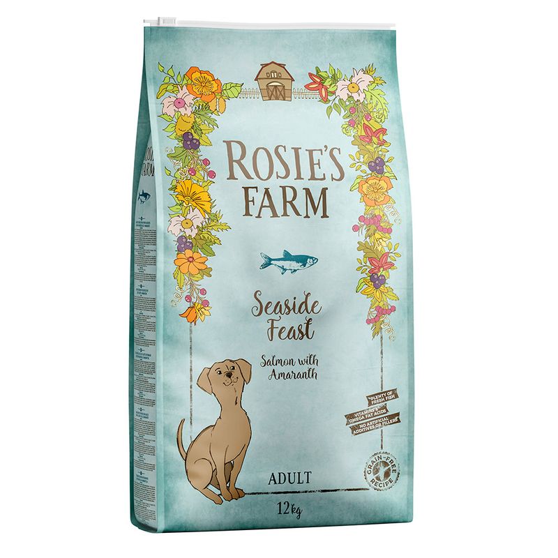 Rosie's Farm Adult Seaside Feast - Salmon with Amaranth || Rosie's Farm || view 1