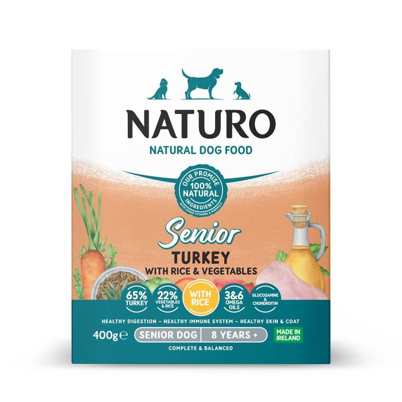 Naturo Senior Turkey with Rice & Vegetables || Naturo || view 1