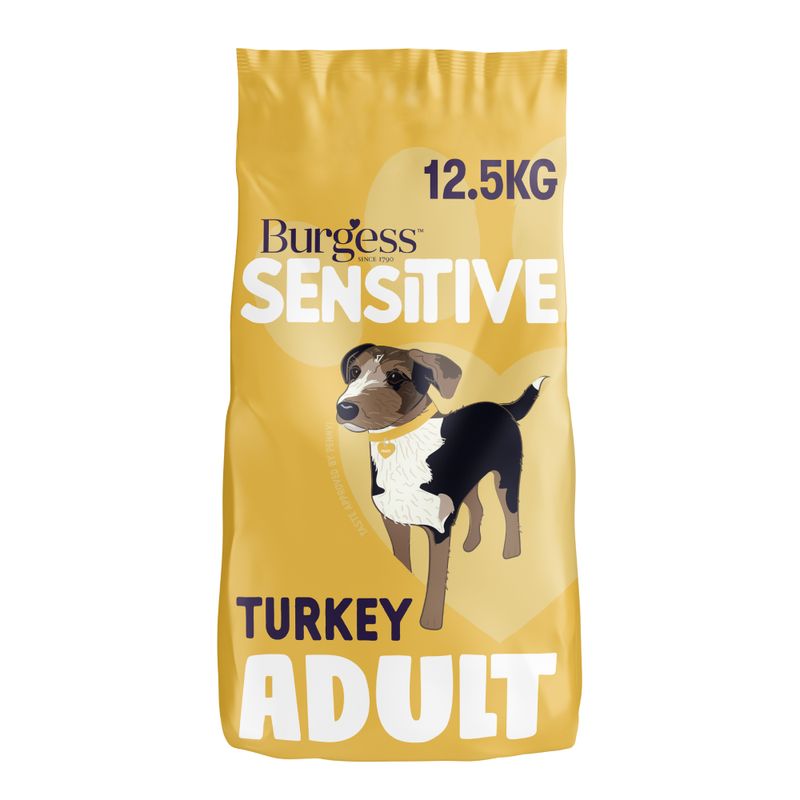 Burgess Sensitive Adult Dog Turkey || Burgess || view 1