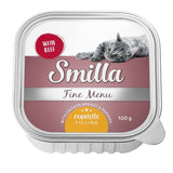 Smilla Fine Menu with beef, chicken breast and bell pepper. Exquisite Filling, 100 g.