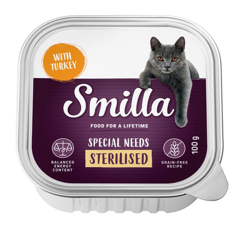 Smilla Adult Sterilised Trays 6 x 100g || Smilla || view 2