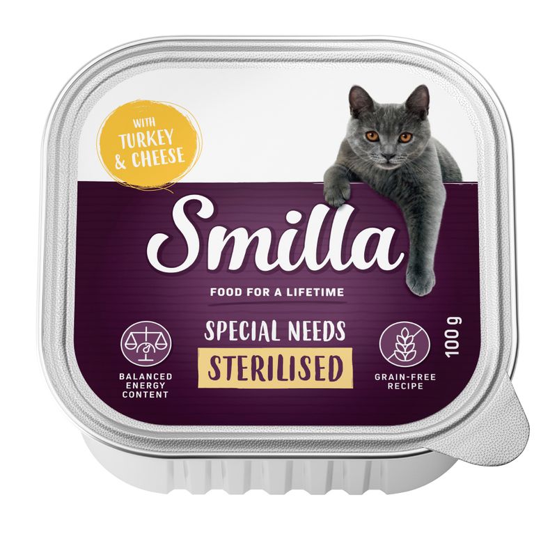 Smilla Adult Sterilised Trays 6 x 100g || Smilla || view 4