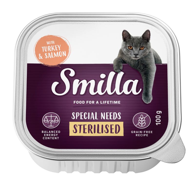 Smilla Adult Sterilised Trays 6 x 100g || Smilla || view 6