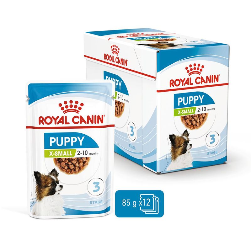 Royal Canin X-Small Puppy in Gravy || Royal Canin Care Nutrition || view 3