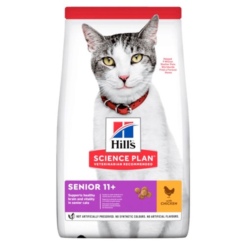Hill's Science Plan Senior 11+ Chicken || Hill's Science Plan || view 1