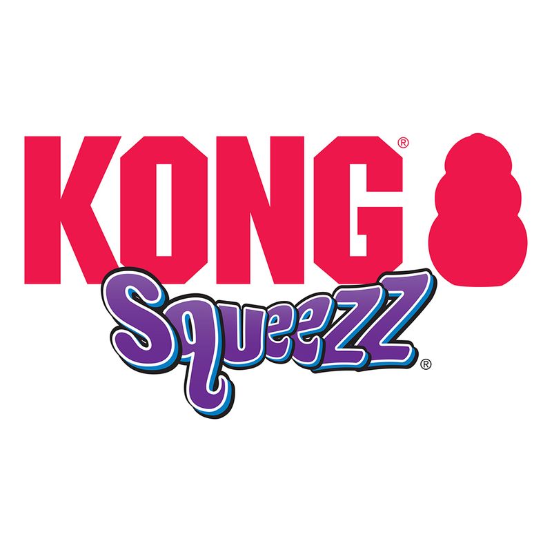 KONG Squeezz. Pet toy brand focused on interactive play.