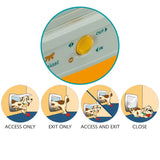 Ferplast Swing 11 Cat Flap - 4 Way Lock || ferplast || view 3