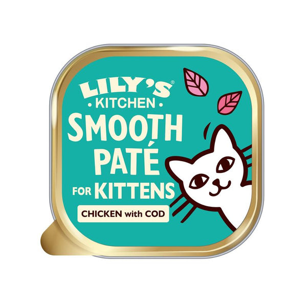 Lily's Kitchen Smooth Paté Chicken with Cod for Kittens