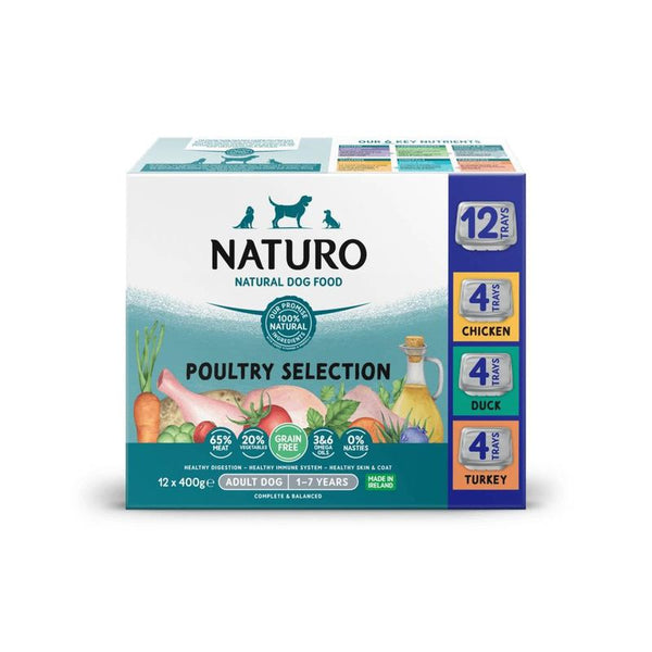 Naturo Adult Dog Trays - Variety Pack Grain Free || undefined || view 1