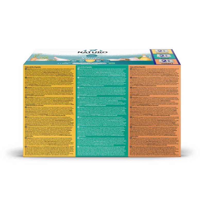 Naturo Senior Dog Trays - Variety Pack with Rice || undefined || view 2
