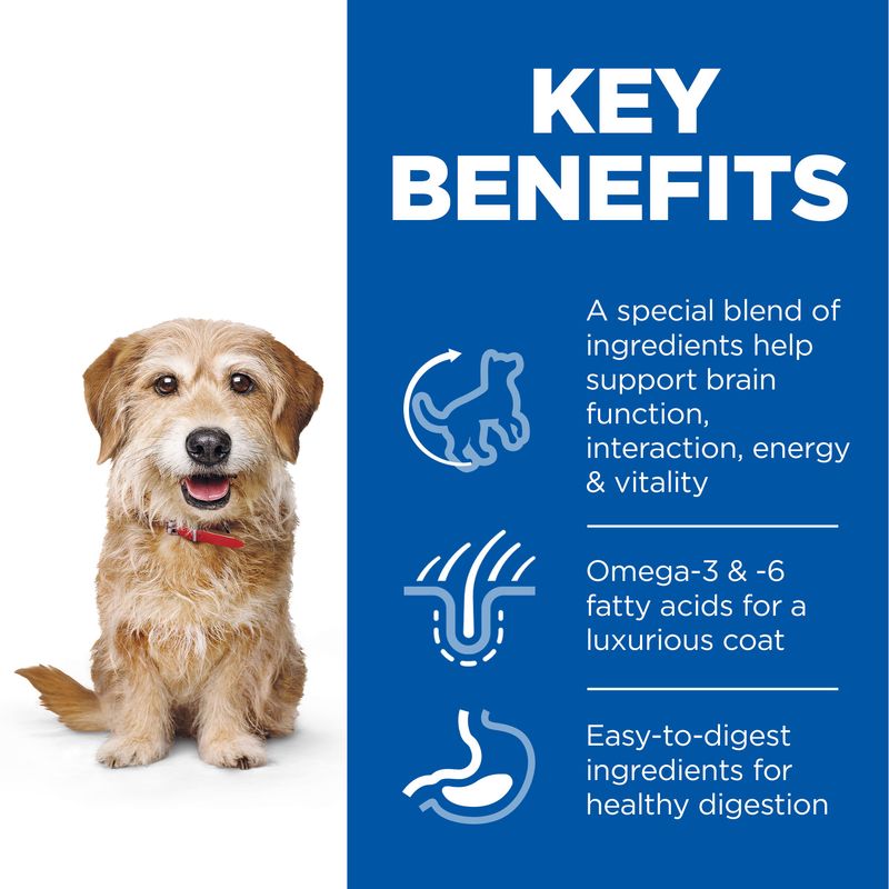 Hill's Science Plan Mature Adult Senior Vitality 7+ Small & Mini with Chicken || Hill's Science Plan || view 3
