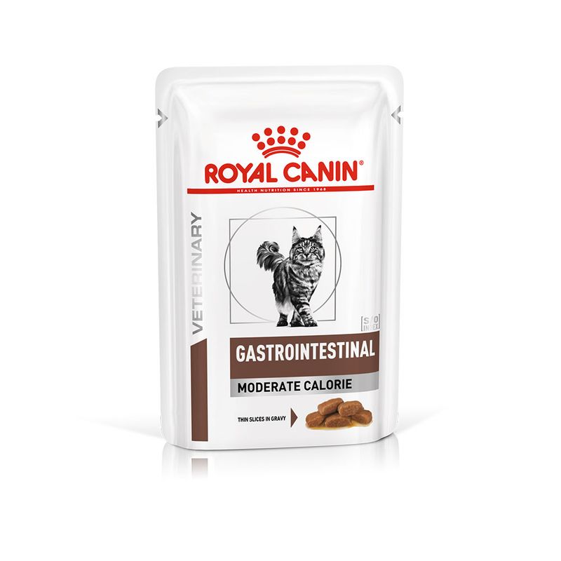 Royal Canin Veterinary Cat - Gastrointestinal Moderate Calorie in Gravy || undefined || view 2