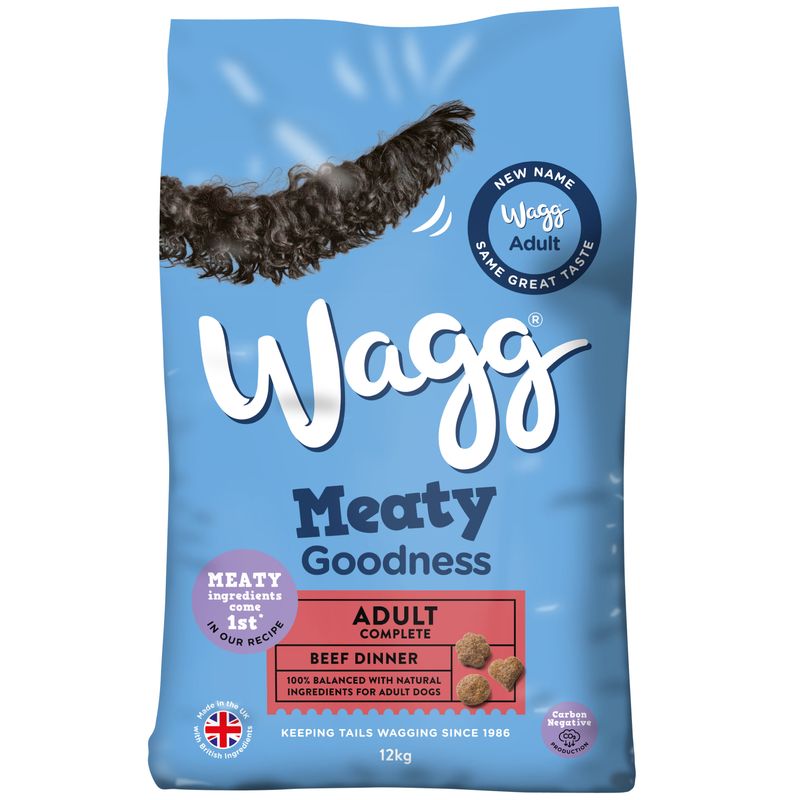 Wagg Meaty Goodness Adult Complete Beef Dinner || Waggs || view 2
