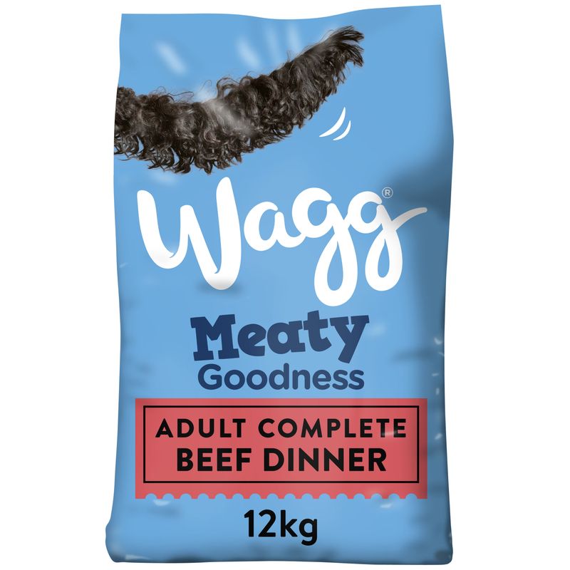 Wagg Meaty Goodness Adult Complete Beef Dinner || Waggs || view 1