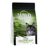 Wild Freedom Sterilised Greenland, 100% grain-free recipe with fresh chicken meat and lamb, 400g pack.