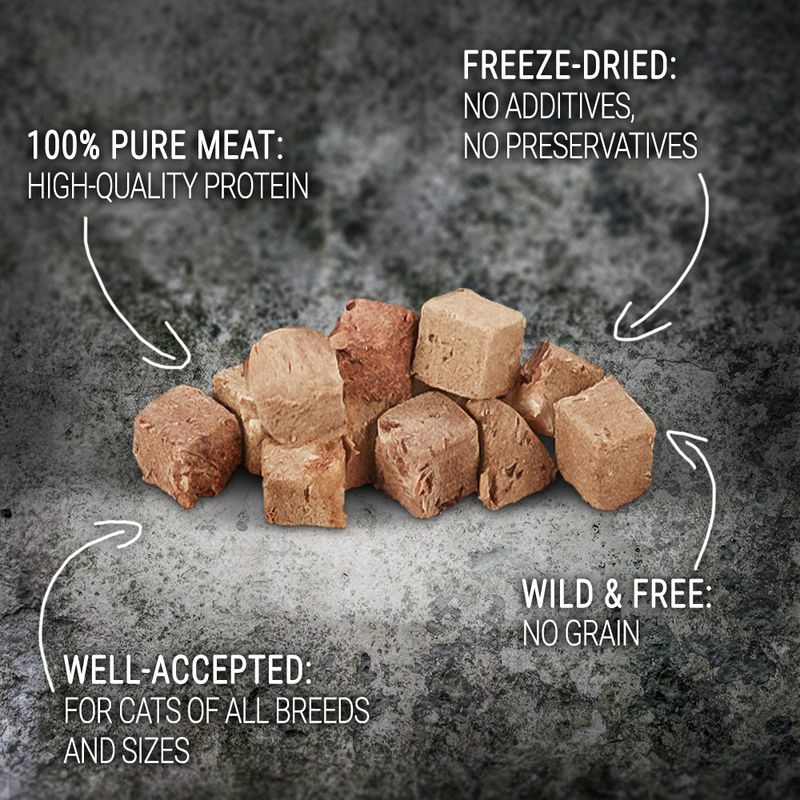 Wild Freedom Freeze-Dried Snacks - Lamb Lung || Wild Freedom || view 4