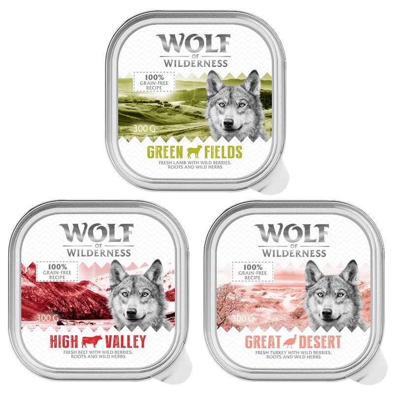 Wolf of Wilderness Adult Saver Pack 24 x 300g || Wolf of Wilderness || view 5