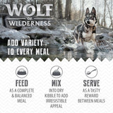 Wolf of Wilderness Adult "The Taste of" 6 x 400g || Wolf of Wilderness || view 17