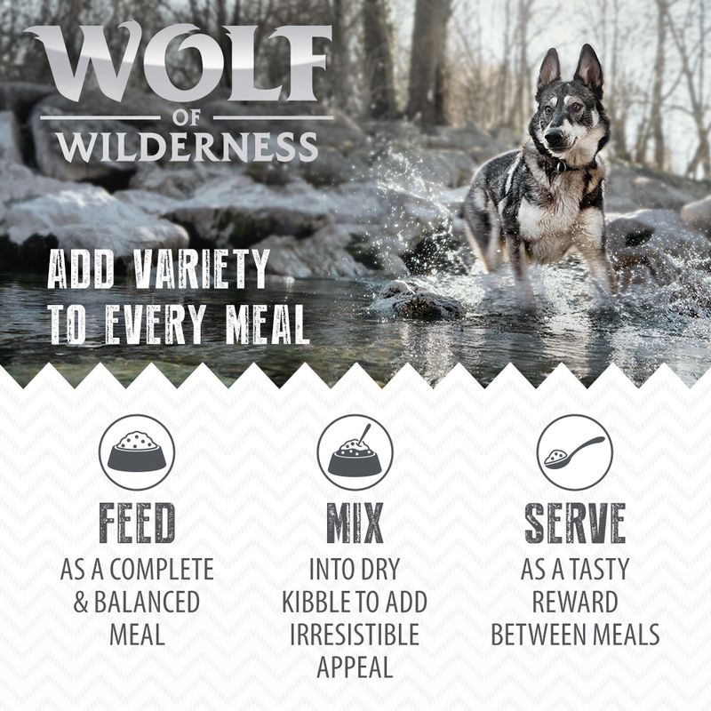 Wolf of Wilderness Adult ''Expedition'' 6 x 400g || Wolf of Wilderness || view 14