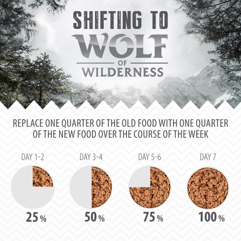 Wolf of Wilderness Junior Duo-Protein Recipe 6 x 400g || Wolf of Wilderness || view 9