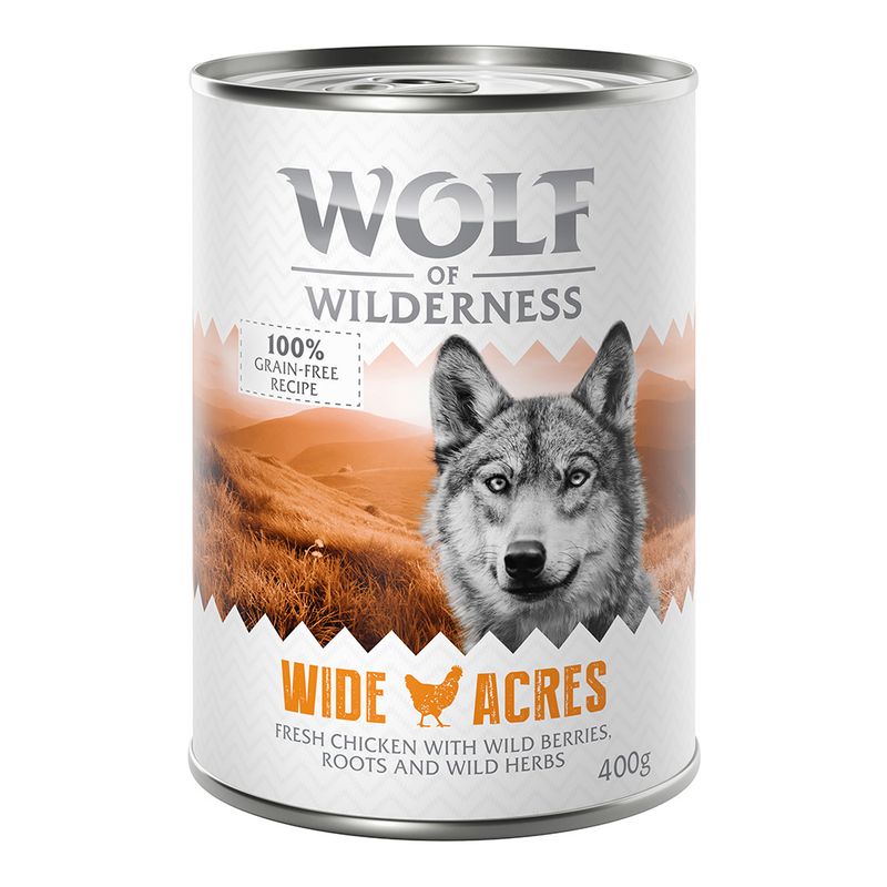 24 x 400g Wolf of Wilderness Wet Dog Food - Special Price! * || Wolf of Wilderness || view 2