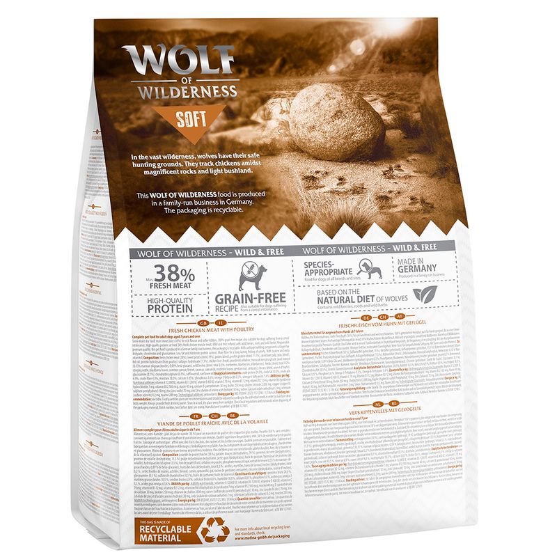 Wolf of Wilderness Senior Soft "Wide Acres" - Chicken || Wolf of Wilderness || view 7