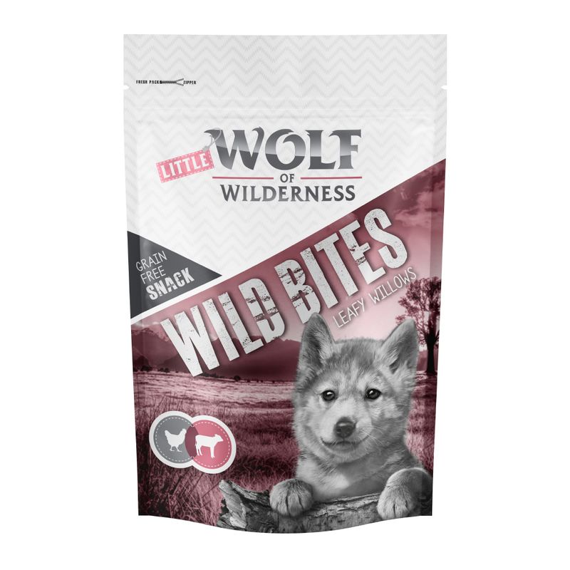 Little Wolf of Wilderness Wild Bites Junior "Leafy Willows" Veal & Chicken || Wolf of Wilderness || view 1
